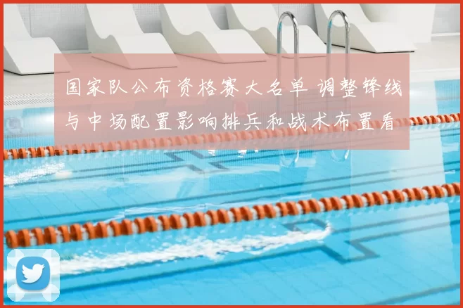 国家队公布资格赛大名单 调整锋线与中场配置影响排兵和战术布置看点